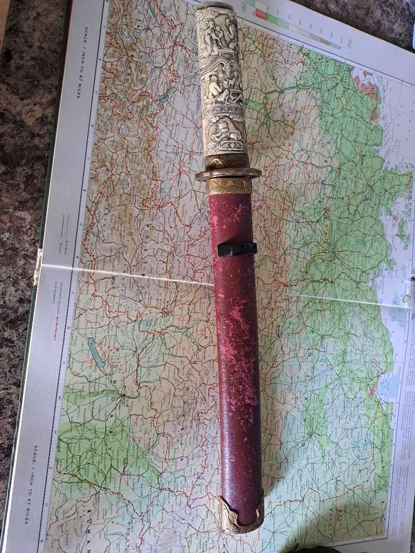 Vintage Tanto Sword