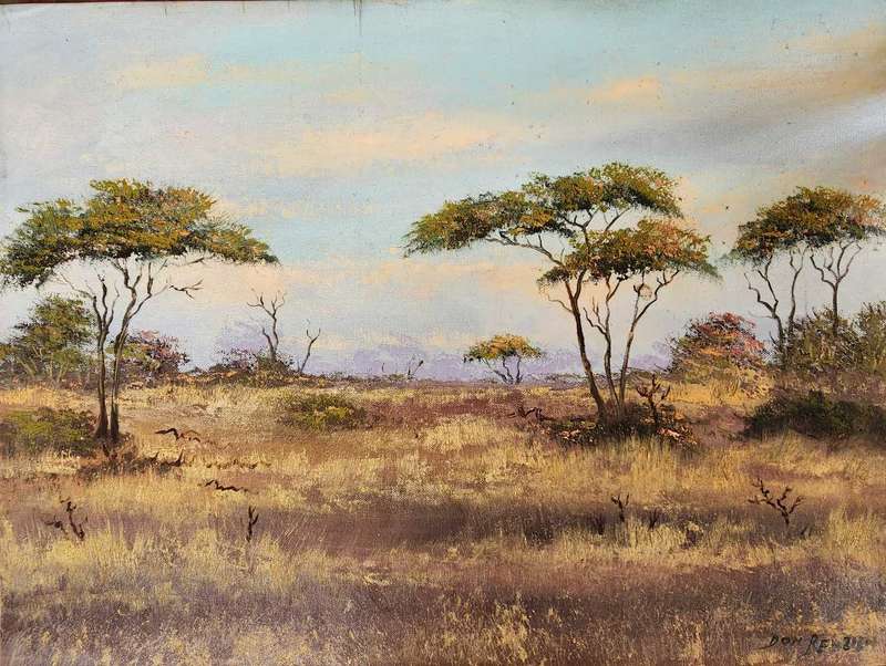 DON BENZIEN - Oil on Board