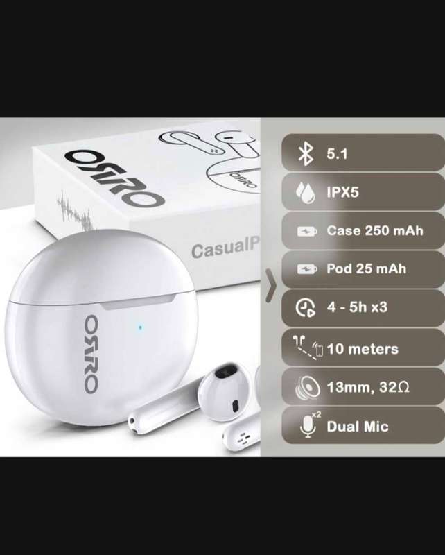 ORRO CasualPods - Bluetooth Auto pairing Wireless Earphones