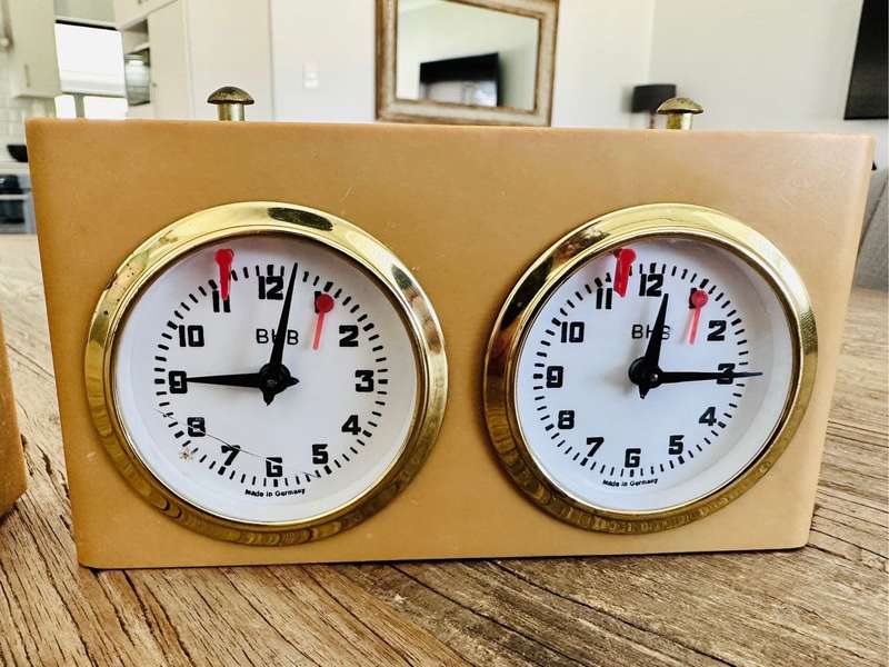 Vintage Chess Clocks