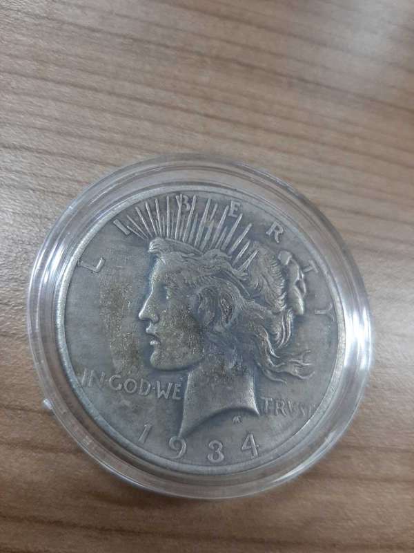 1934 Peace Dollar