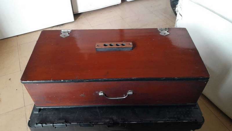 UNIQUE!!: Vintage HARMONIUM - Indian Musical Instrument - 3 and 1/4 Octave
