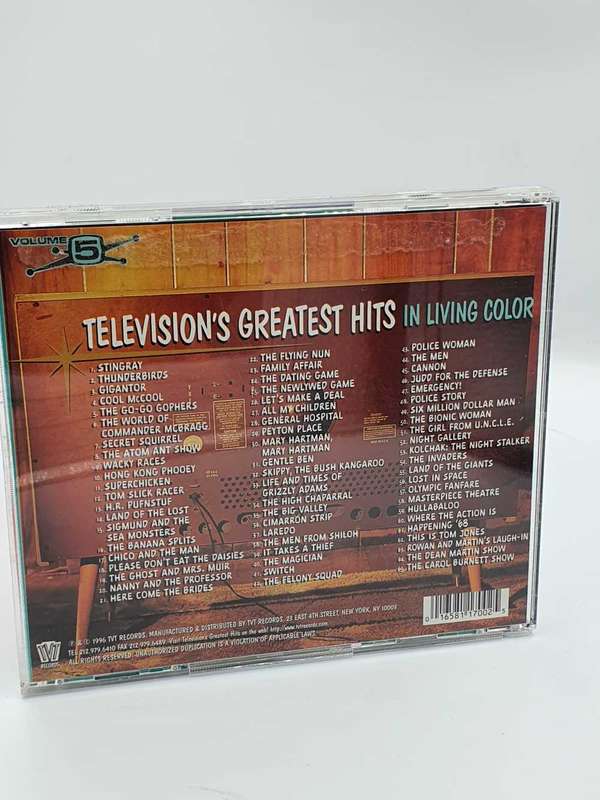 Television's Greatest Hits Volume 5: In Living Color (1996, CD)