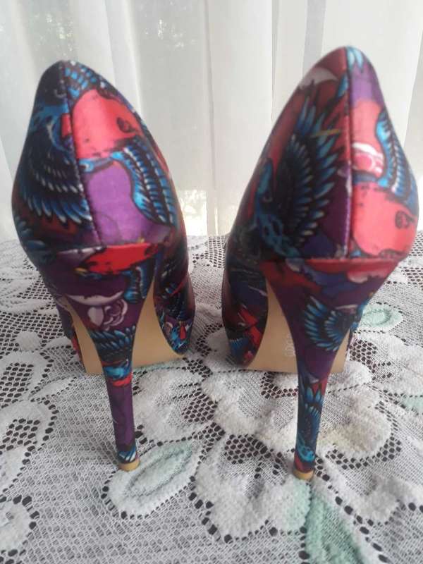 VERY SEXY IRON FIST HAVANAHAVANA BREEZE PLATFORM STILETTO HEEL SHOES - LIKE NEW - SIZE 38/5/7