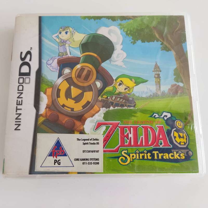 The Legend of Zelda Spirt Tracks Nintendo Ds