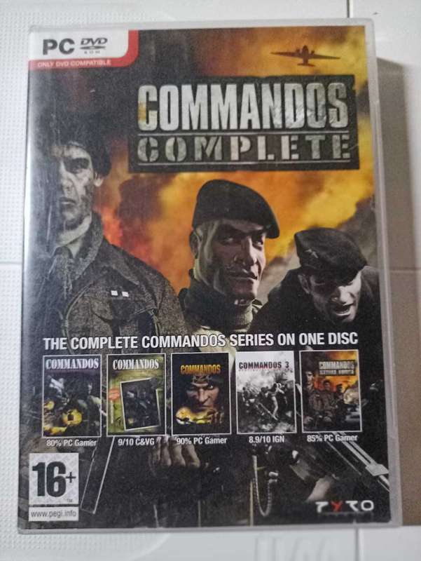 Commandos Complete PC game 5 in 1