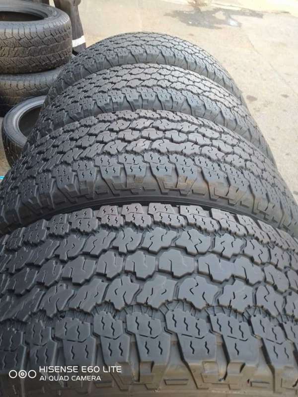 265/70/17 Goodyear Wranglar AT.