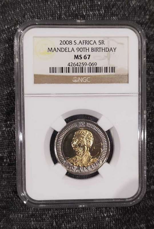 NGC Graded five rand