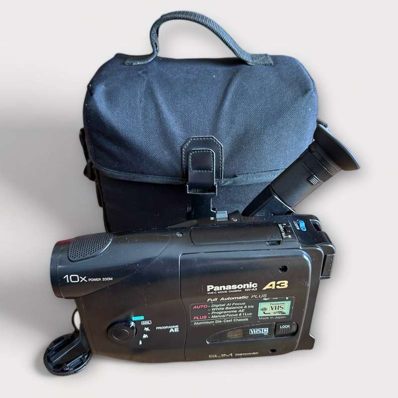Vintage Panasonic NV-A3EN VHS-C Movie Camera