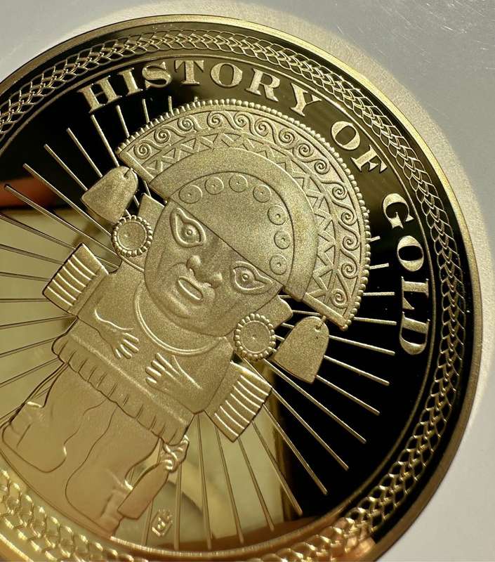 TOP MEDAL - PAUL KRUGER - INVESTMENT COIN - WITH CERTIFICATE