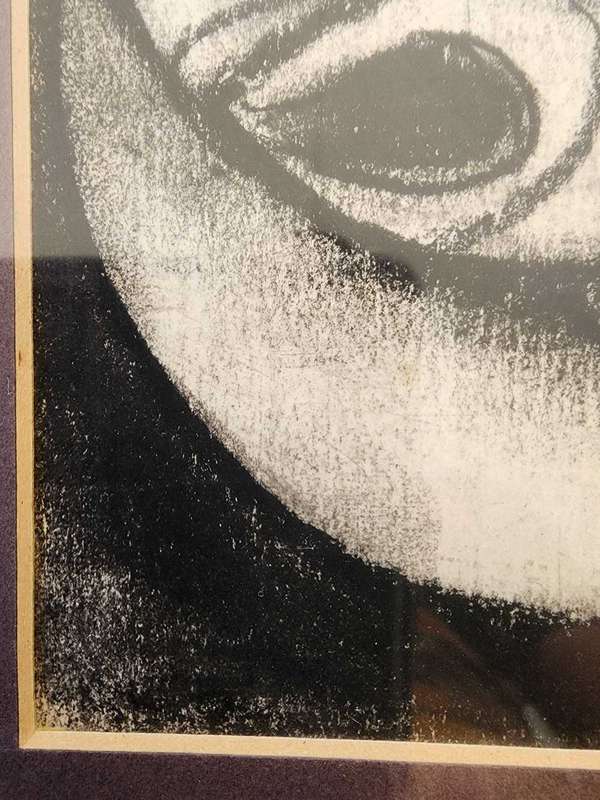 Charcoal Schetch -In the manner of David Mbele
