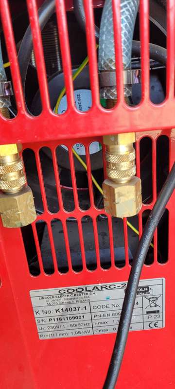 Lincoln CoolArc-25 Water Cooler For Plasma Arc Welding