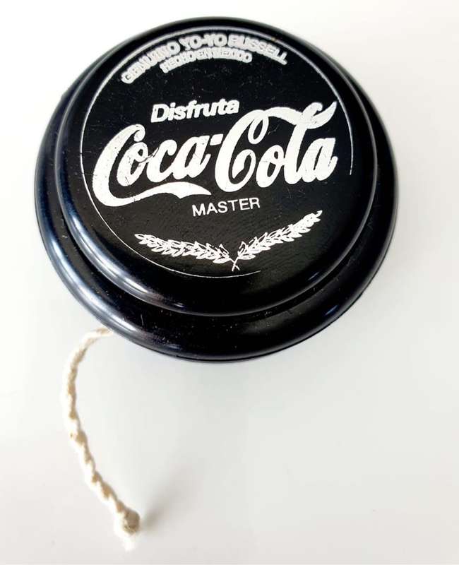 VINTAGE YOYO - COCA COLA - BLACK MASTER