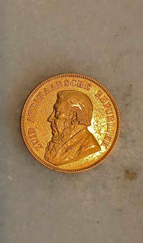 1898 Paul Kruger Gold Pond