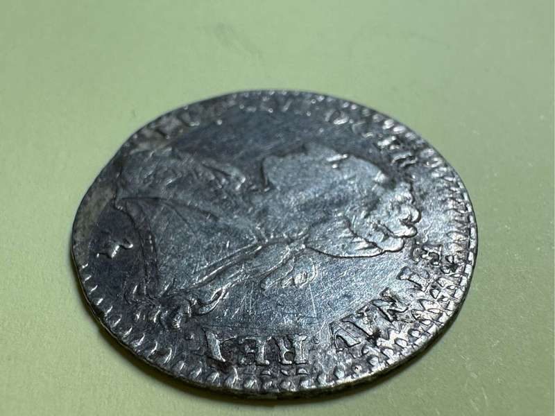 1/10 ecu Louis XVI 1778 French coin