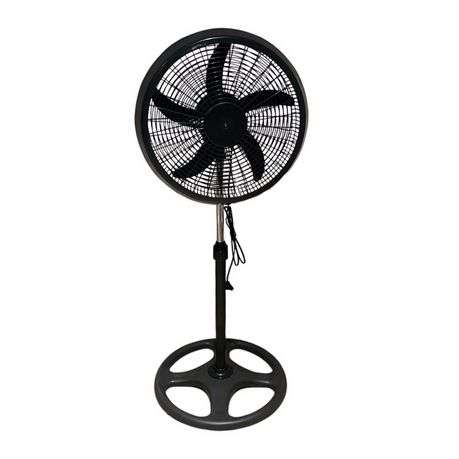 Pack of 2- 18` Energy Saving Floor Stand Fan 60W- Black