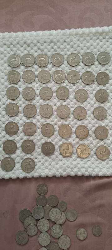 Old SA coins