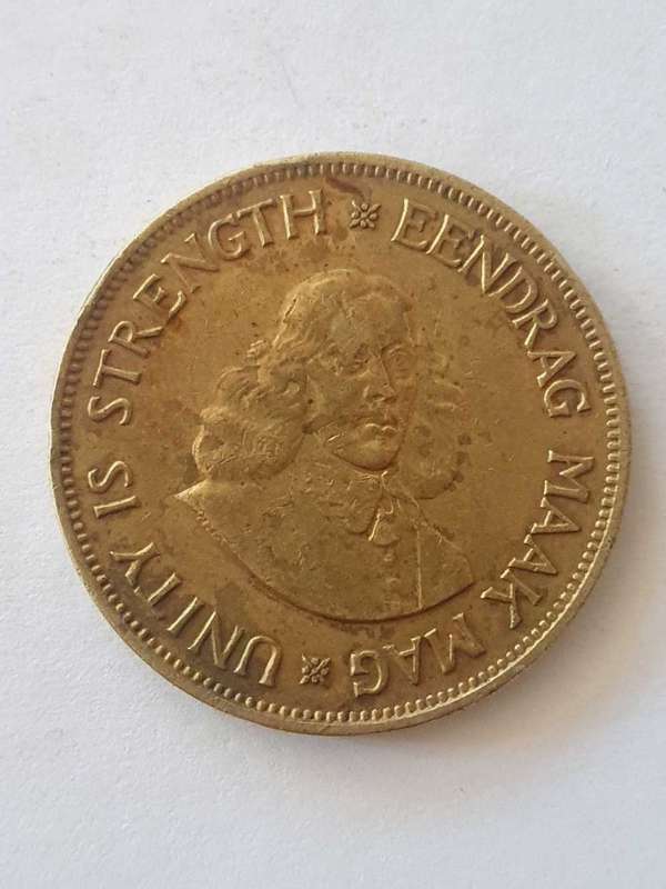South Africa 1 cent 1961SOUTH AFRICA 1961 SUID AFRIKA 1C