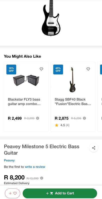 Peavey Milestone Bass Guitar 5-String
