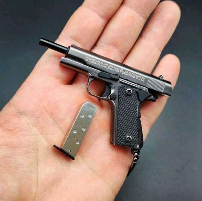 1911 Mini Replica Pistol(Gunmetal Grey)