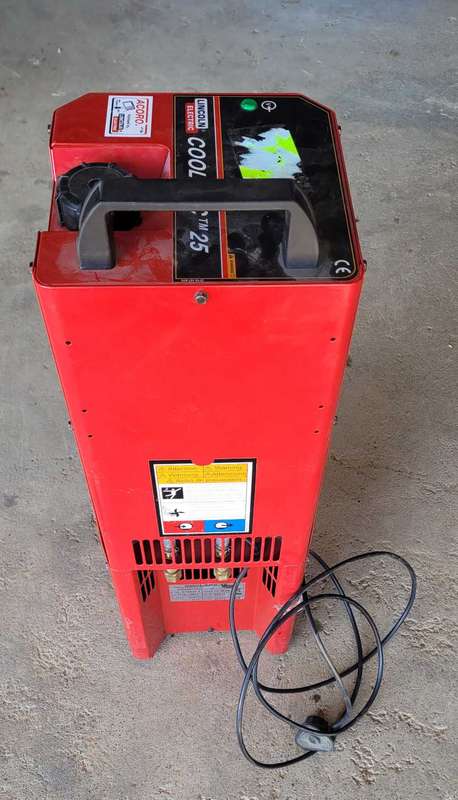 Lincoln CoolArc-25 Water Cooler For Plasma Arc Welding
