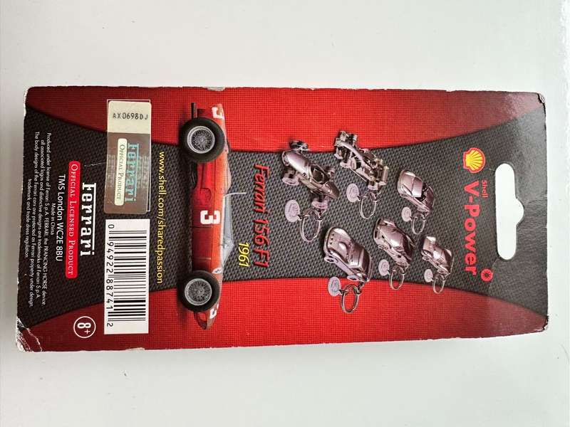 FERRARI 156 F1 - V-POWER KEYRING