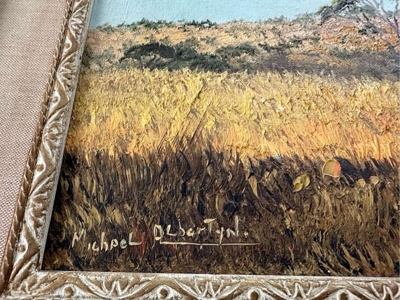 Michael Albertyn ( SNR ) oil painting