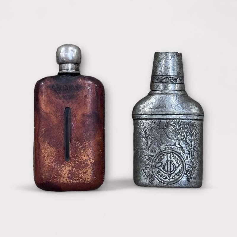 Antique Hip Flasks