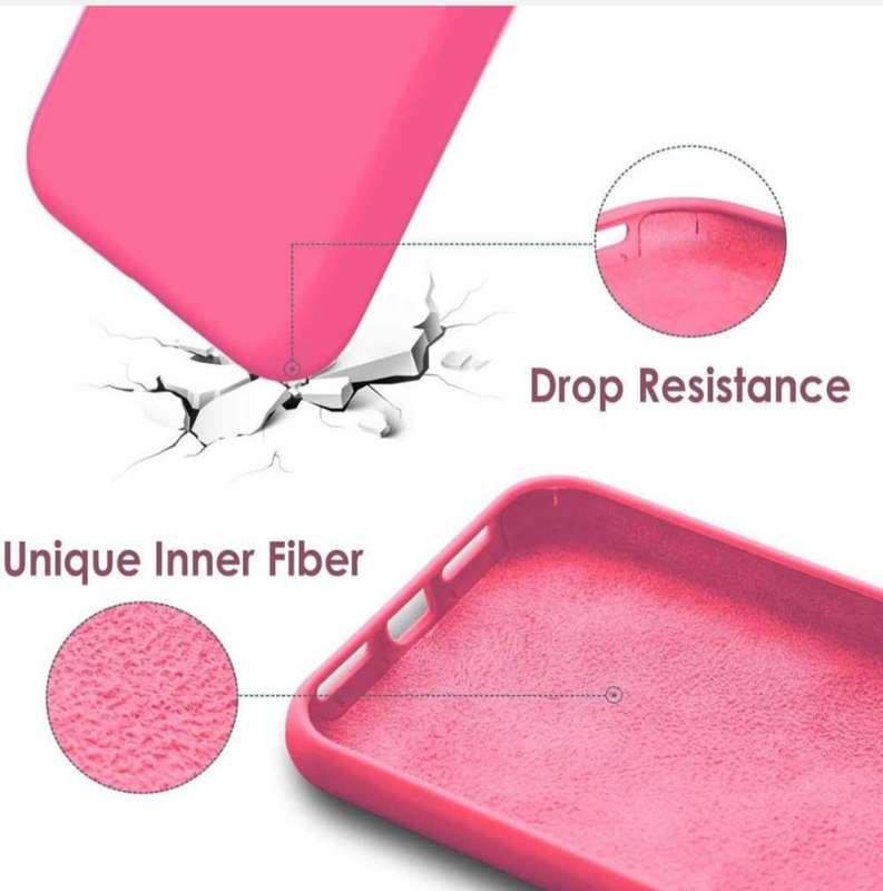 Silicone Cover for Samsung Galaxy S22 Ultra 5G With Camera Cut-Out - 2 Pack