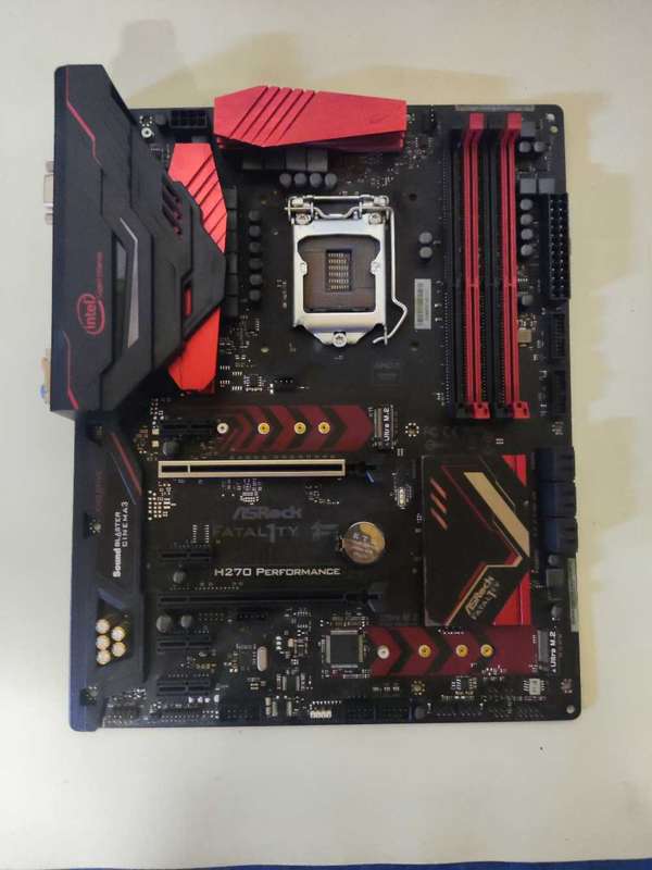 Asrock Fatality H270 Performance**For Parts Or Repair**USB Ports not working**