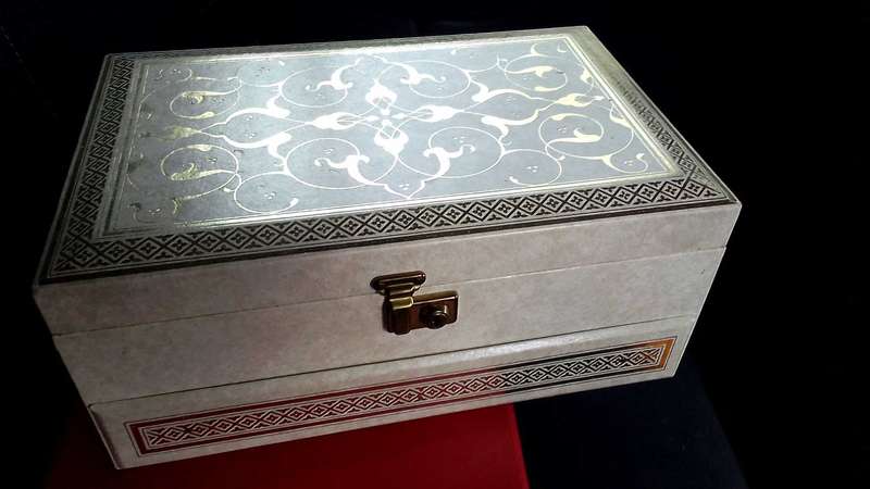 Vintage 1950`s Mele Jewellery Box