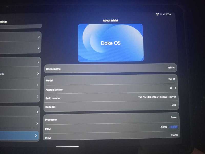 Blackview Tab 16 8gb+4gb RAM + Pen