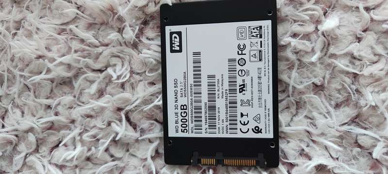 WD Blue 500gig ssd drive