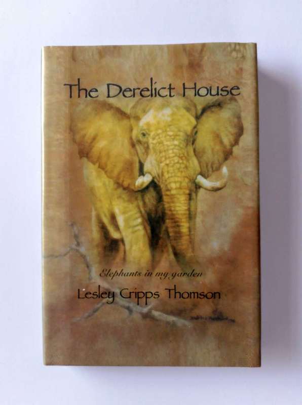 The Derelict House - Elephants in my garden by Lesley Cripps Thomson