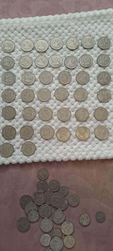 Old SA coins