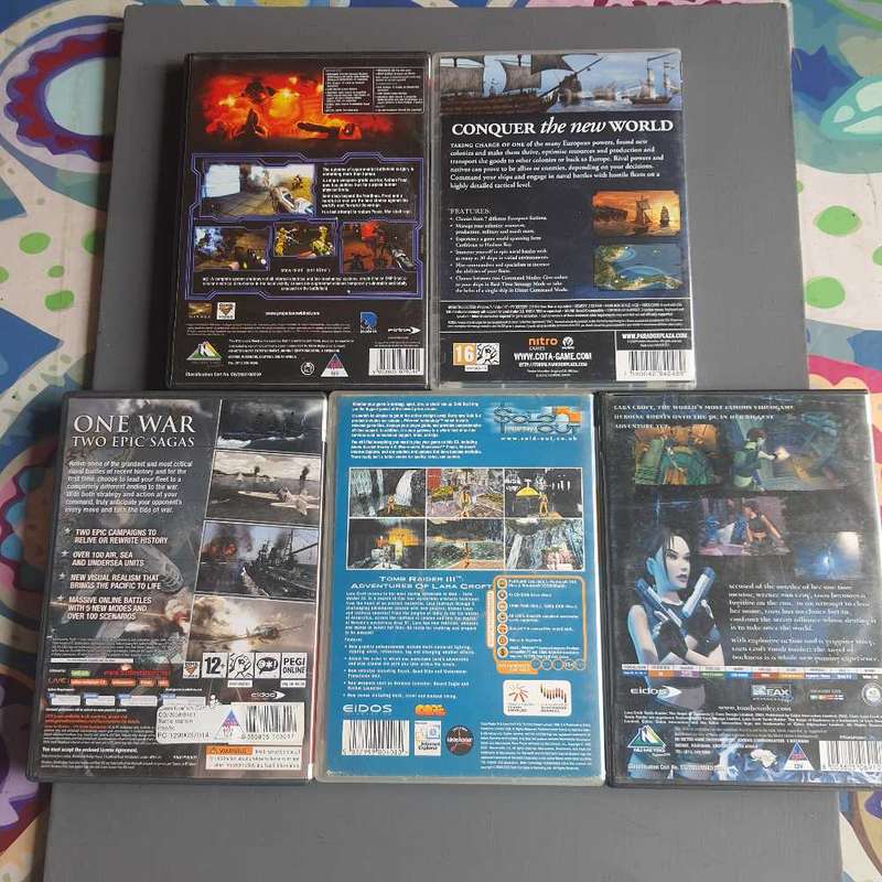 PC Game Bundle x 5 (A)