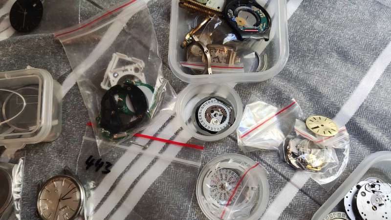 Watch parts mixed lot