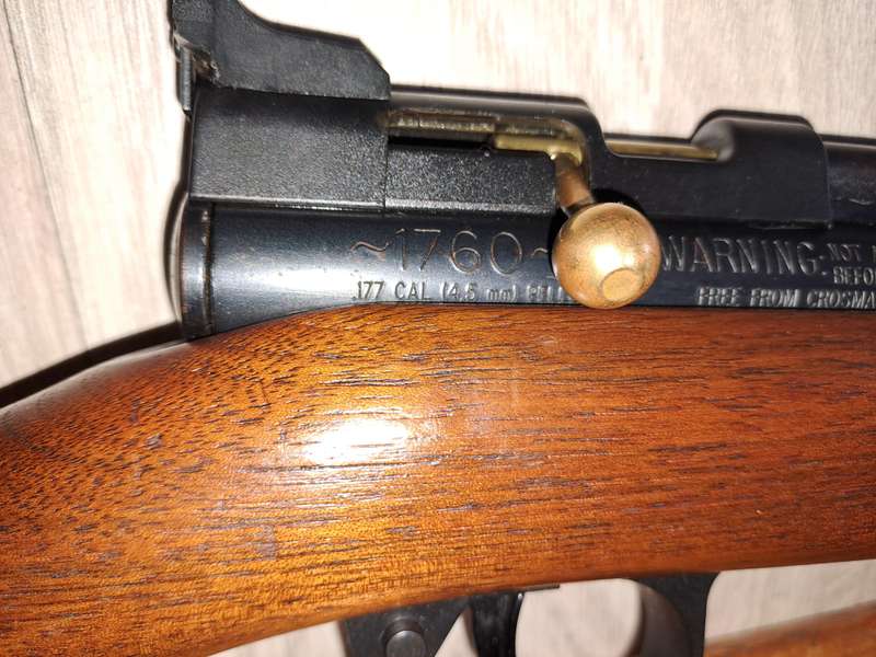 Air rifle crosman 1760 co2 rifle .177 will include silensor slip on and picatiny clip on mount