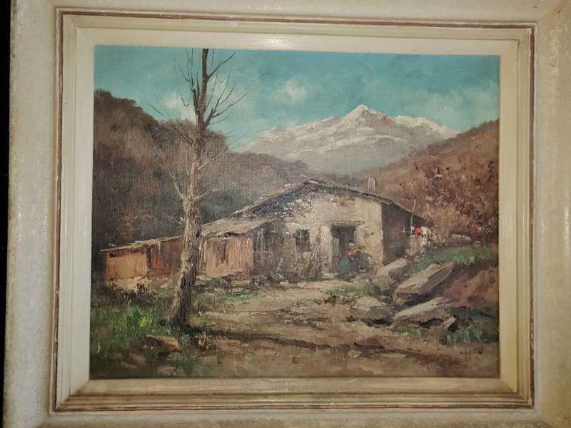 Beautiful oils on canvas board
