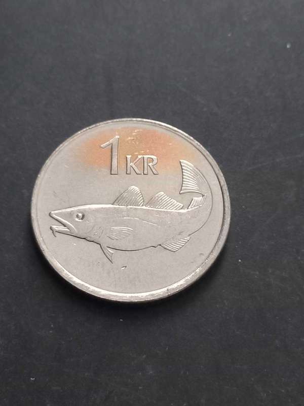 1999 UNC Ein Krona Island