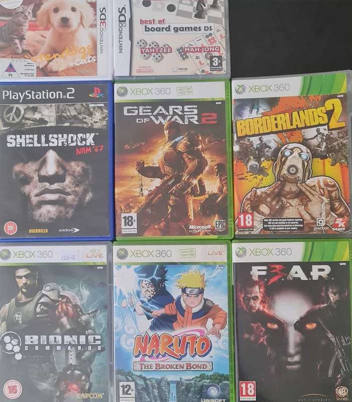 Xbox 360/PS2 games