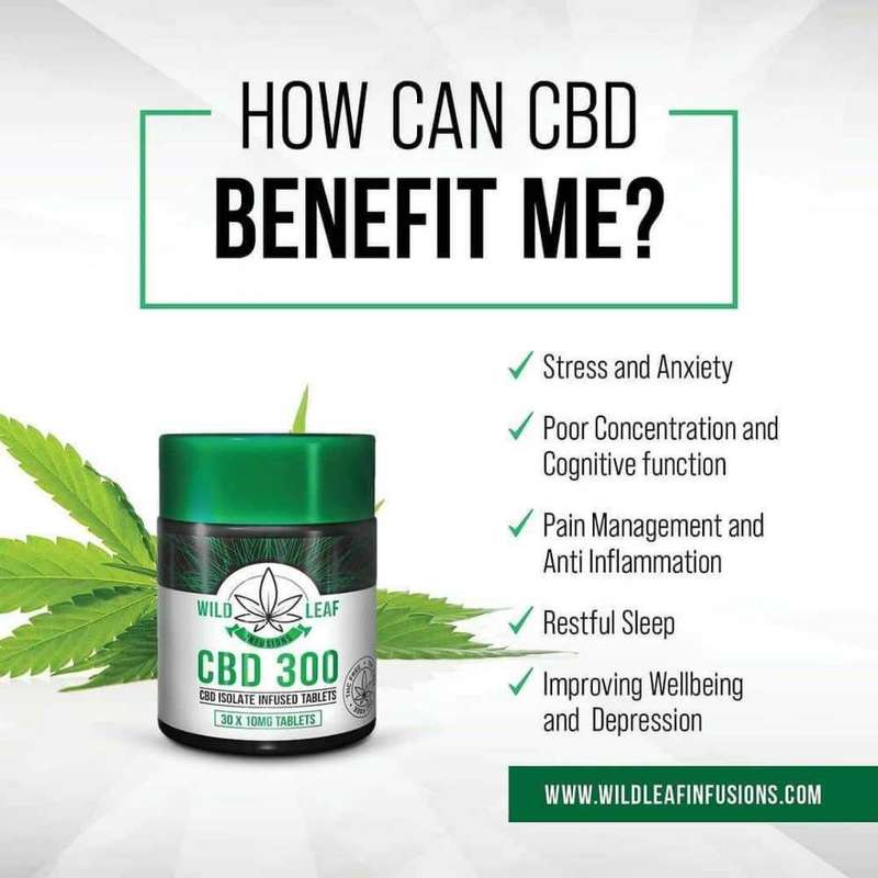 Wild Leaf  CBD 300 [LITMITED TIME OFFER]