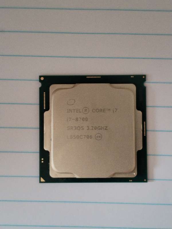Intel Core i7 8700 3.2 GHz