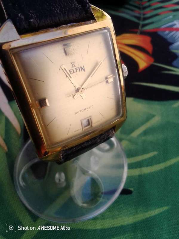 Delfin (Edox)Square automatic Hydromatic 1000 21jewels