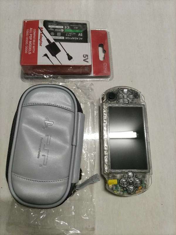 PSP 1000 model Refurbished with Crystal Housing
