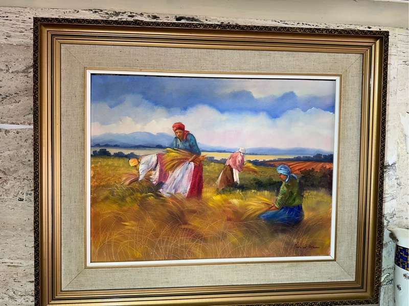 Freda Vd Merwe oil painting