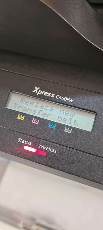 Samsung Xpress C4ofw multifunctional laserjet printer (with 40% + color toners)