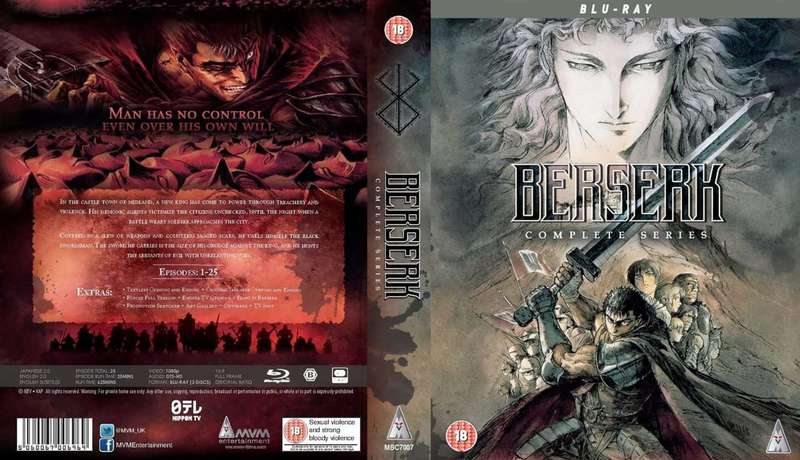 Berserk Complete Series Blu-Ray
