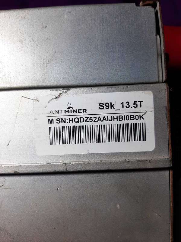 S9k with new firmware 17th antminer