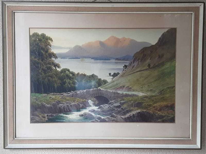 Edward.H.Thompson World Renown artist highly collectable.  R40 000.00